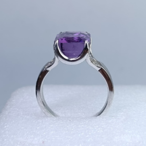 Emerald Amethyst Ring